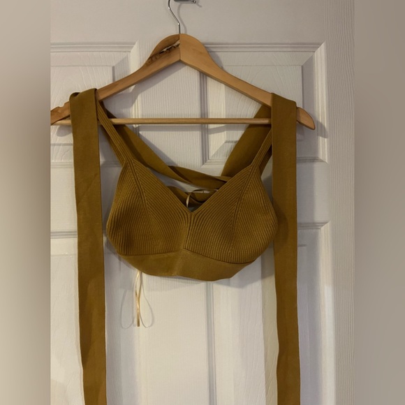 Dynamite Wrap Bralette Top - Picture 3 of 4